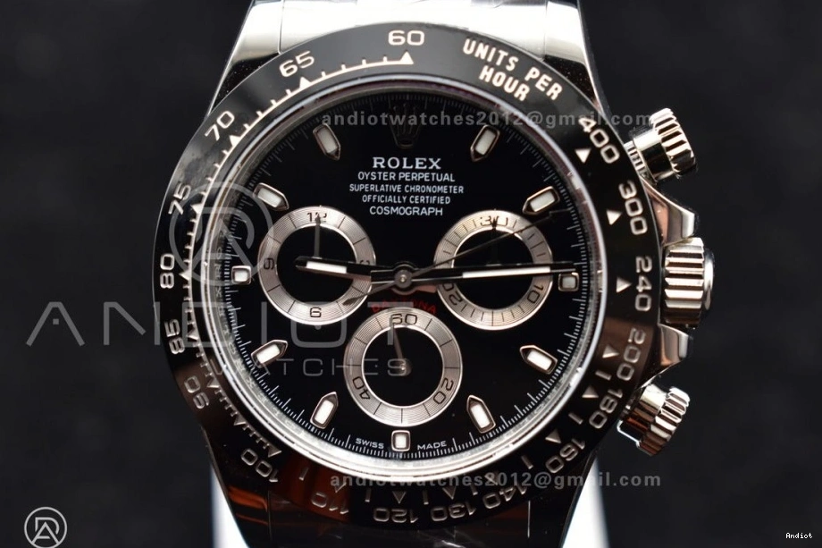 and Dial 1:1 SS Black APSF 904L Case Bracelet Best Edition SH4130 116500 Daytona 1106